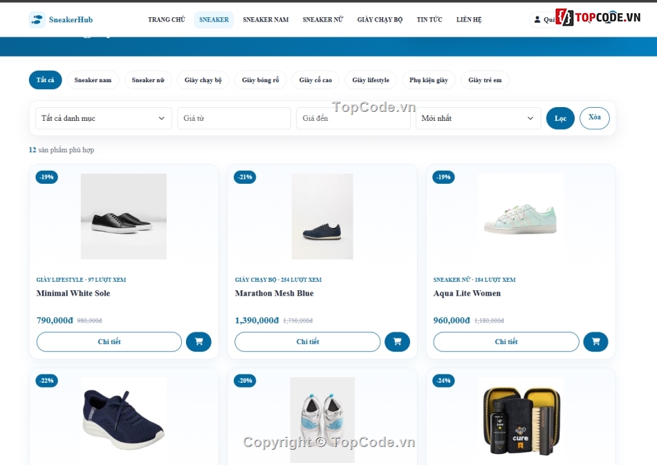 Web bán giày  MVC,bán giày,shop giày